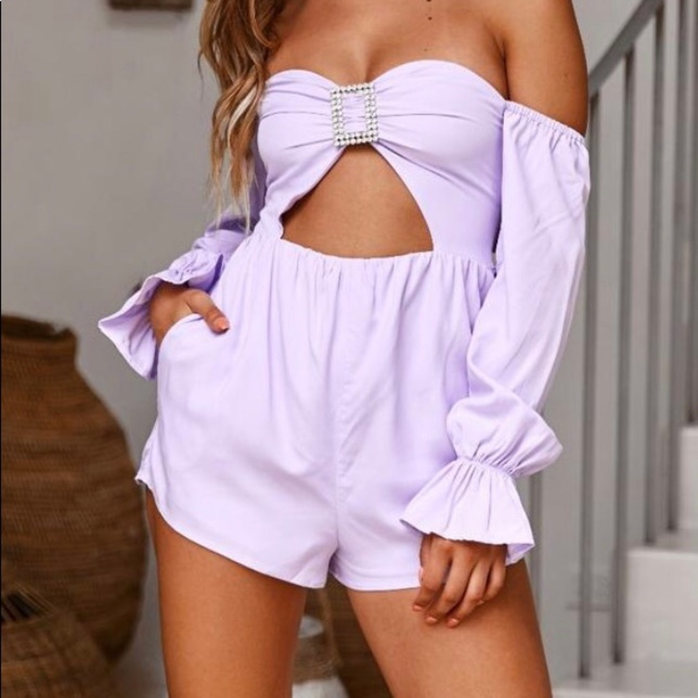 La Rousse Playsuit Lilac